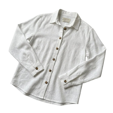 Women's Pointed Collar Long Sleeve Button Down Shirt-Blouses for women-CaldwellVoss