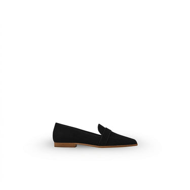 Women's Pointed Toe Loafers with Saddle Strap 1