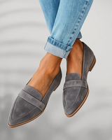 Women’s Pointed Toe Loafers with Strap Detail-Footwear for women-CaldwellVoss