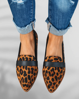 Women’s Pointed Toe Loafers with Strap Detail-Footwear for women-CaldwellVoss