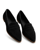 Women’s Pointed Toe Loafers with Strap Detail-Footwear for women-CaldwellVoss