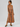 Women's Printed Maxi Dress with Side Slits
