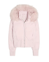 Women’s Puffer Jacket with Faux Fur Hood-Jacket for women-CaldwellVoss