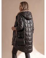 Women’s Quilted Hooded Puffer Jacket-Jacket for women-CaldwellVoss