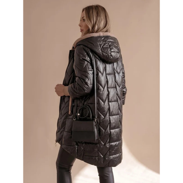 Women’s Quilted Hooded Puffer Jacket-Jacket for women-CaldwellVoss