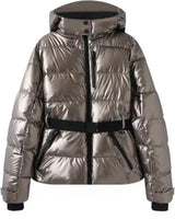 Women’s Quilted Puffer Jacket with Belt and Hood-Jacket for women-CaldwellVoss