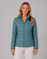 Women’s Quilted Puffer Jacket with Stand Collar-Jacket for women-CaldwellVoss