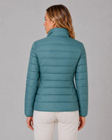 Women’s Quilted Puffer Jacket with Stand Collar-Jacket for women-CaldwellVoss