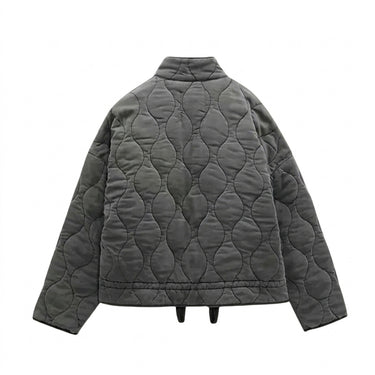 Women’s Quilted Zip-Up Jacket with Patch Pockets-Jacket for women-CaldwellVoss