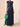 Women’s Ribbed Crop Top and Maxi Skirt Set Navy Blue