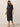 Women’s Round Neck Midi Dress with Side Button Detail-Midi Dress-CaldwellVoss