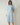 Women’s Round Neck Midi Dress with Side Button Detail-Midi Dress-CaldwellVoss