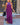 Women’s Sleeveless Cross-Neck Maxi Dress Purple