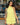 Women’s Sleeveless Halter Neck Mini Dress Light Yellow
