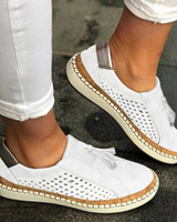 Women’s Slip-On Loafers with Tassel Detail-Footwear for women-CaldwellVoss