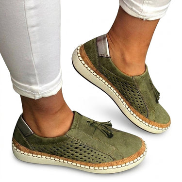 Women’s Slip-On Loafers with Tassel Detail-Footwear for women-CaldwellVoss