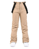 Women’s Straight Leg Ski Pants with Adjustable Suspenders-Pants for Women-CaldwellVoss