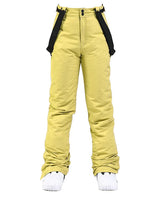 Women’s Straight Leg Ski Pants with Adjustable Suspenders-Pants for Women-CaldwellVoss