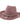 Women’s Straw Cowboy Hat with Shell Band Purple