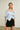 Women's Striped Off-Shoulder Chain Strap Blouse 9