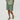 Women's Striped Relaxed Fit Shorts Mint Green