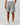 Women's Striped Relaxed Fit Shorts Monochrome Grey