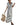 Women’s Striped V-Neck Maxi Dress-Maxi Dress-CaldwellVoss