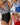 Women's Striped V-Neck One-Piece Swimsuit-Swimwear for women-CaldwellVoss