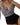 Women's Striped V-Neck One-Piece Swimsuit-Swimwear for women-CaldwellVoss