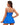Women’s Swim Dress with Striped Shoulder Straps-Swimwear for Women-CaldwellVoss