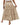 Women's Tiered Maxi Skirt with Drawstring Khaki