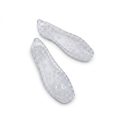 Women’s Transparent Jelly Ballet Flats-Footwear for women-CaldwellVoss