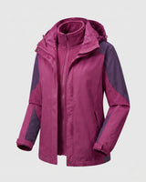 Women’s Two-in-One Hooded Outdoor Jacket-jackets for woman-CaldwellVoss