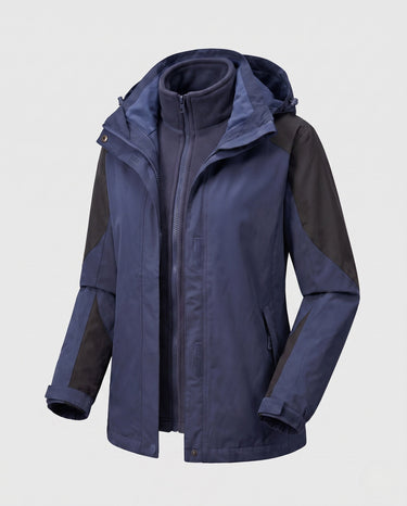 Women’s Two-in-One Hooded Outdoor Jacket-jackets for woman-CaldwellVoss