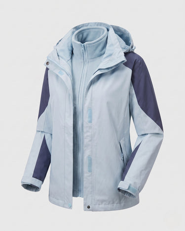 Women’s Two-in-One Hooded Outdoor Jacket-jackets for woman-CaldwellVoss