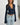 Women’s V-Neck Long-Sleeve Top with Lace Panel and Flared Cuffs-Tops for women-CaldwellVoss