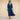 Women’s V-Neck Midi Dress with Tie Waist-Midi Dress-CaldwellVoss