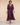 Women’s V-Neck Midi Dress with Tie Waist-Midi Dress-CaldwellVoss