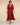 Women’s V-Neck Midi Dress with Tie Waist-Midi Dress-CaldwellVoss