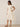 Women's V-Neck Short Sleeve Linen Midi Dress-Midi Dress-CaldwellVoss