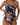 Women's Leaf Print Tankini Set with Twist Front and Side Drawstrings | imported-image-1
