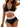 Women's Halter Neck Bikini Set with Striped Elastic Bands and Side Tie Bottoms | imported-image-9