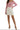 Women's Textured High Waist Mini Skirt with Decorative Buttons