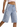 Women's Shorts with Decorative Wavy Panels