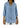 Women's Ruffle Trim V-Neck Blouse with 3/4 Sleeves and Curved Hem | imported-image-10