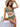 Women's Halter Neck Bikini Set with Striped Elastic Bands and Side Tie Bottoms | imported-image-8