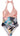 Women's Halter Neck Wrap Bodice Leaf Print One-Piece Swimsuit | imported-image-8