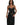 Women's Spaghetti Strap Cropped Top with Large Front Bow and Glitter Pattern | imported-image-1