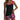 Women's Ribbed Scoop Neck Tankini Top and Floral Print Shorts Set | imported-image-2
