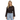 Blouse Women Long Sleeve Side Tie Closure Bow Detail Brown